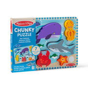 Sea Creatures Chunky Puzzle - 7 Pieces Z6