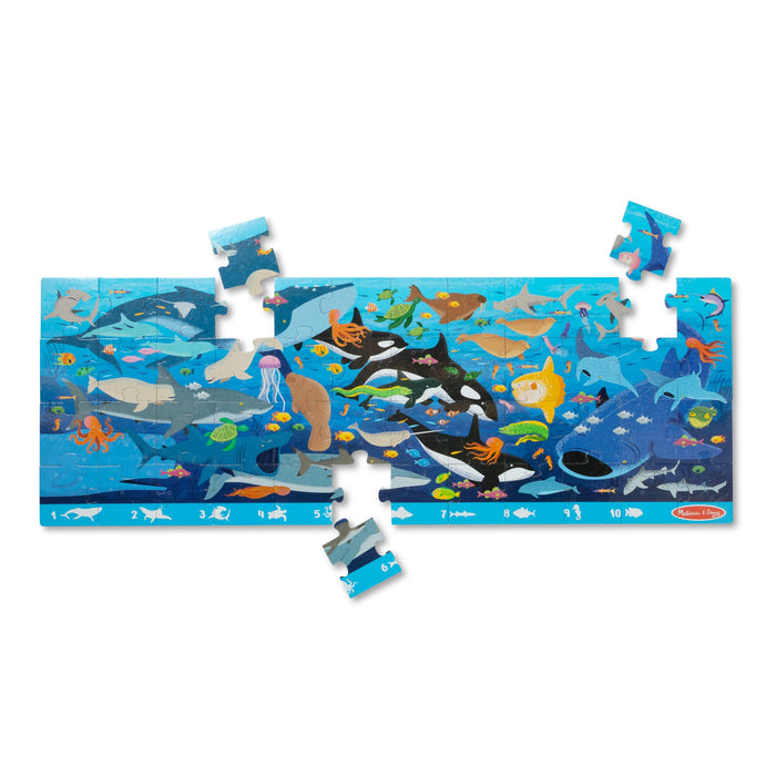 Search & Find Beneath the Waves Floor Puzzle - 48 Pieces G8
