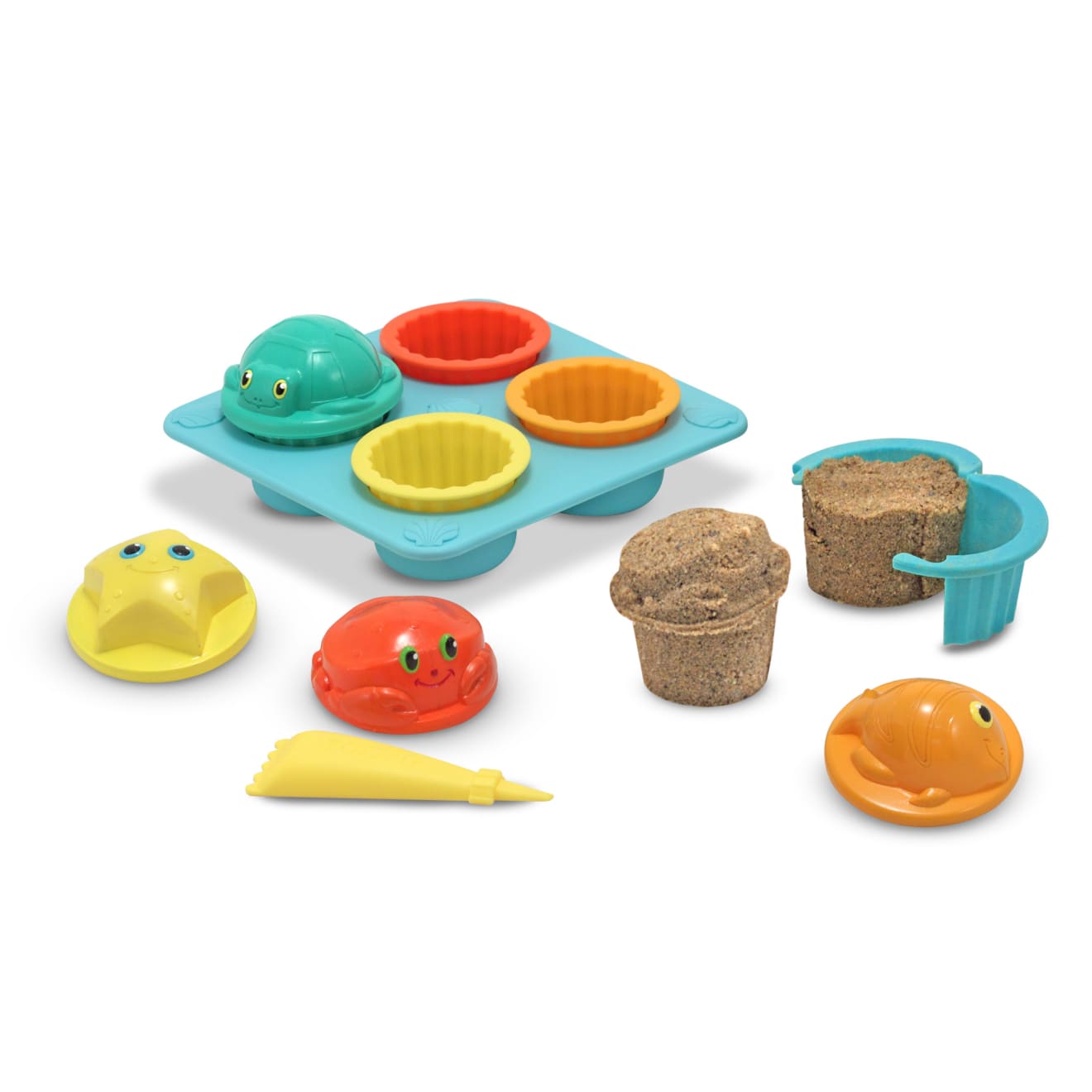 Seaside Sidekicks Sand Cupcake Set G1