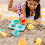Seaside Sidekicks Sand Cupcake Set G1