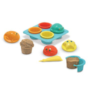 Seaside Sidekicks Sand Cupcake Set J6