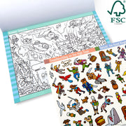 Seek & Find Sticker Pad – Adventure Z0