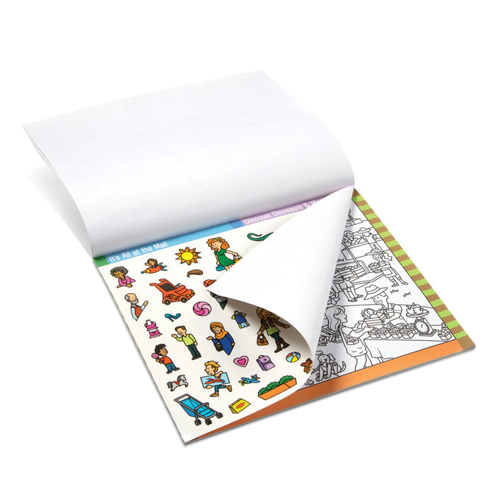 Seek & Find Sticker Pad – Around Town O1