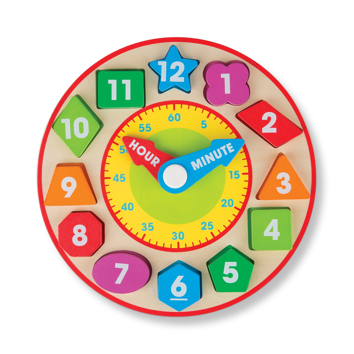Shape Sorting Clock U5