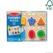 Shapes Chunky Puzzle - 8 Pieces N9