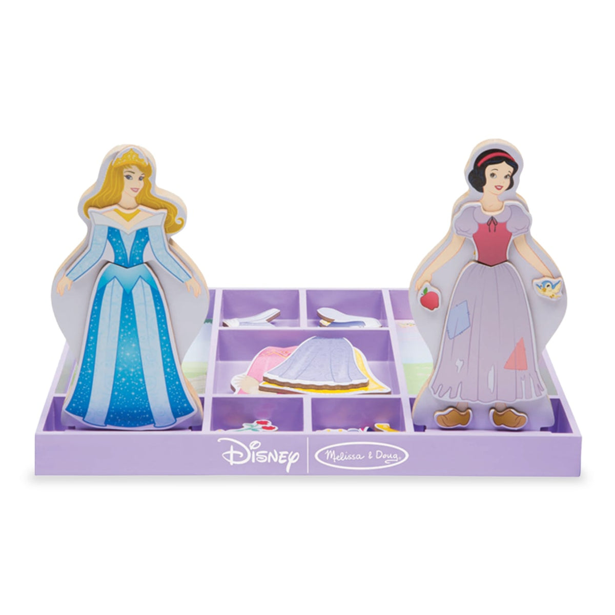 Sleeping Beauty & Snow White Wooden Magnetic Dress-Up T2