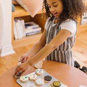 Slice & Bake Cookie Set - Wooden Play Food D5