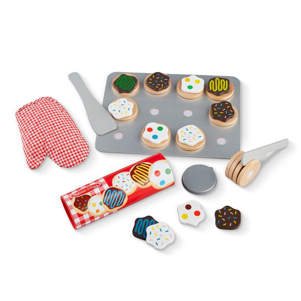 Slice & Bake Cookie Set - Wooden Play Food K4
