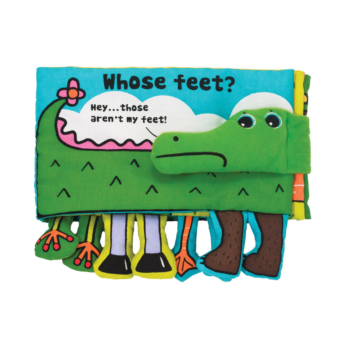 Soft Activity Book - Whose Feet? C9