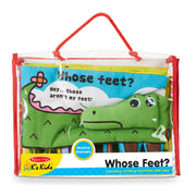 Soft Activity Book - Whose Feet? L3