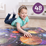Solar System Floor Puzzle - 48 Pieces H2