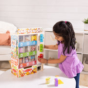 Sort, Stock, Select Wooden Vending Machine Play Set J2