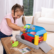 Spray & Shine Car Wash Play Set Q0
