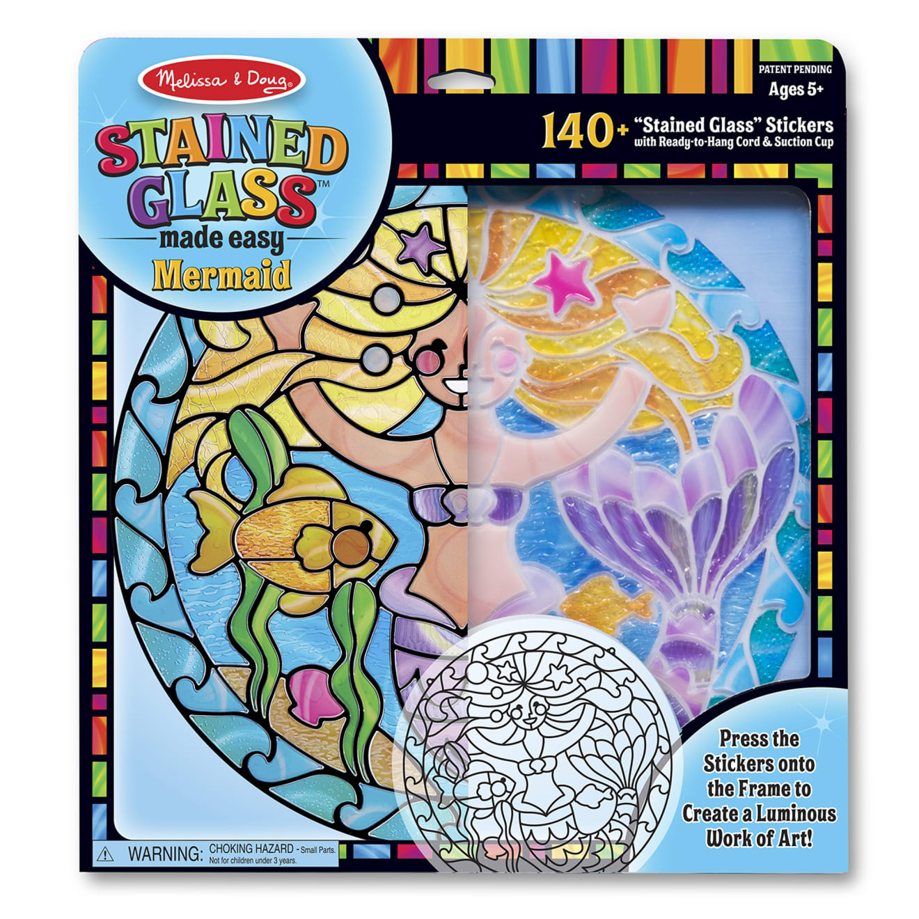 Stained Glass Made Easy - Mermaid N9
