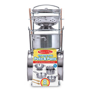 Stainless Steel Pots & Pans Play Set A2
