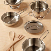 Stainless Steel Pots & Pans Play Set A2