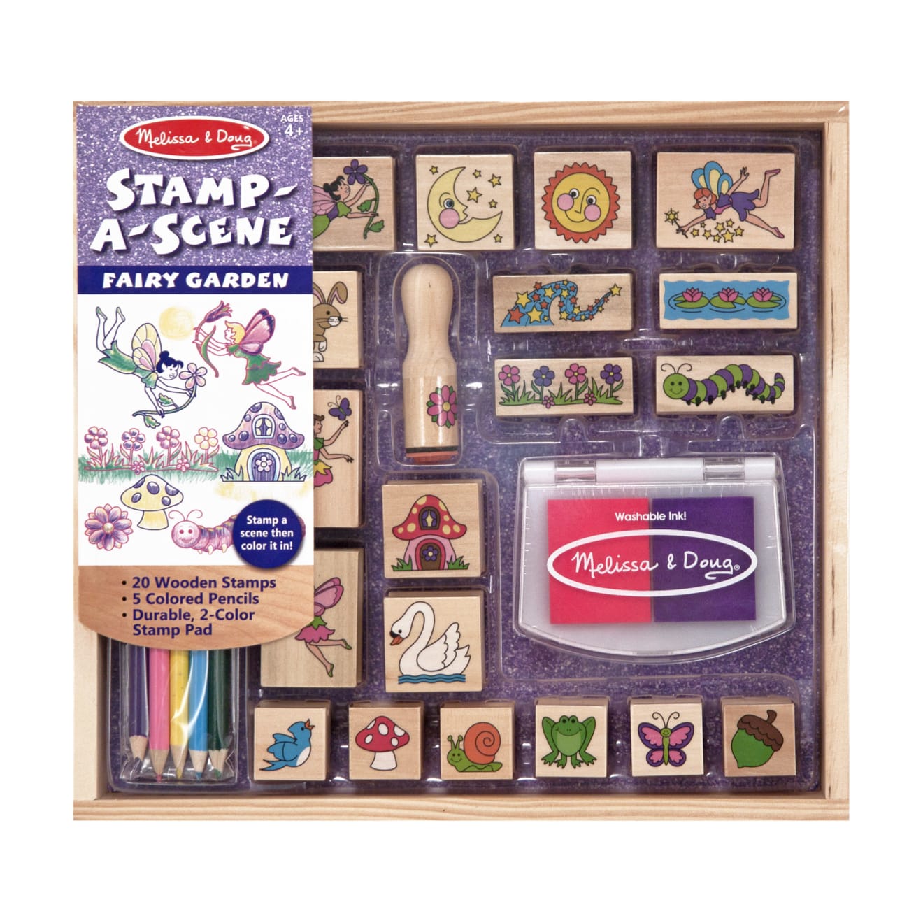 Stamp-a-Scene Fairy Garden X9