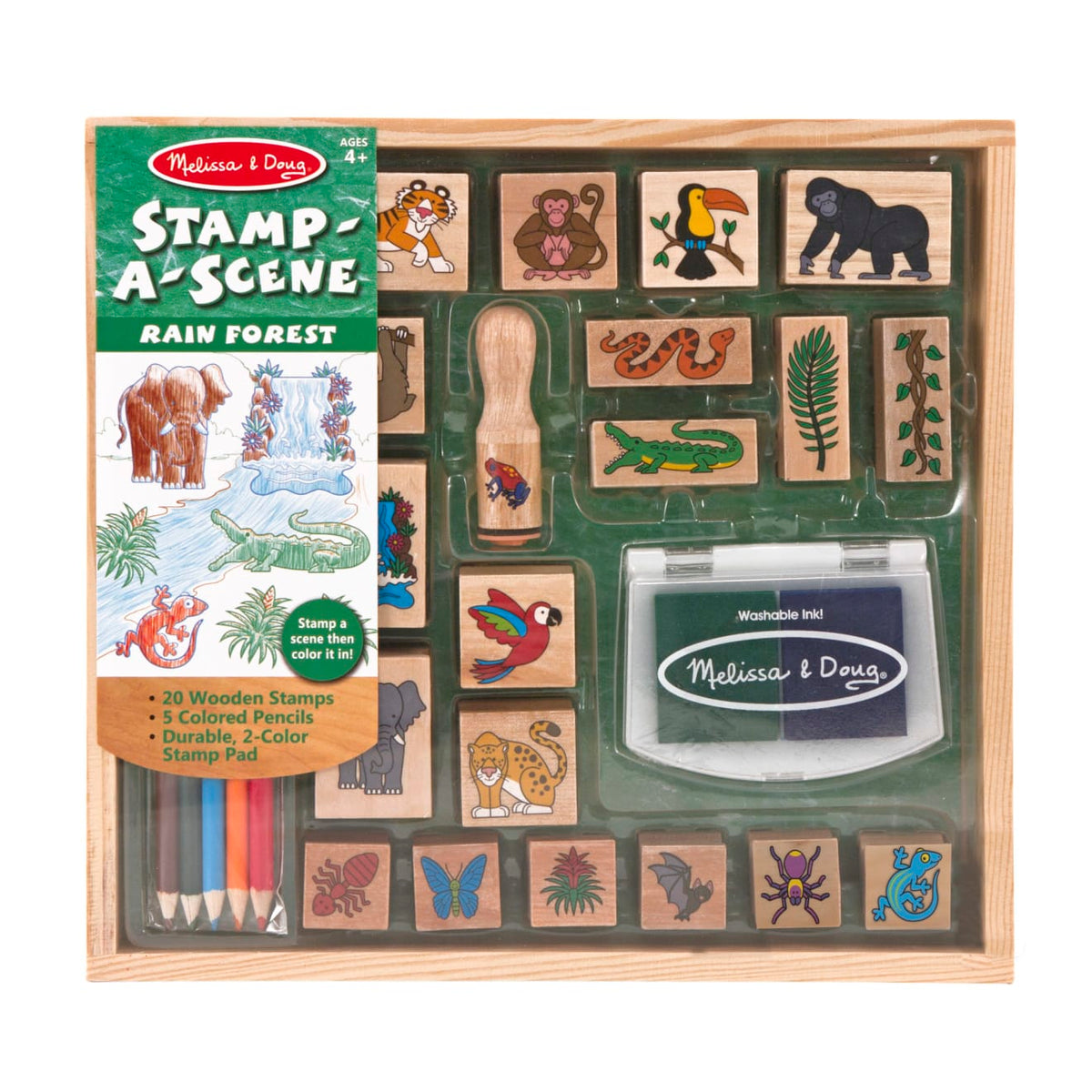 Stamp-a-Scene Rain Forest I2