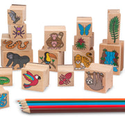 Stamp-a-Scene Rain Forest J9