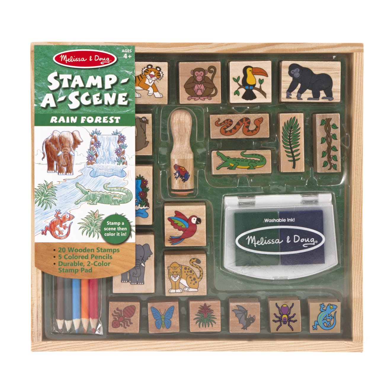 Stamp-a-Scene Rain Forest S7