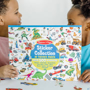Sticker Collection - Dinosaurs, Vehicles, Space, and More X3