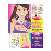 Sticker Pad - Jewelry & Nails Glitter Collection C9