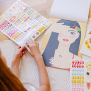 Sticker Pad - Jewelry & Nails Glitter Collection C9