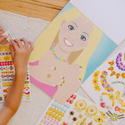 Sticker Pad - Jewelry & Nails Glitter Collection C9
