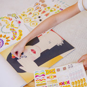 Sticker Pad - Jewelry & Nails Glitter Collection C9