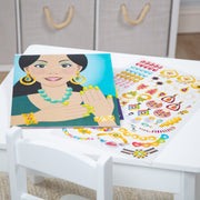 Sticker Pad - Jewelry & Nails Glitter Collection C9