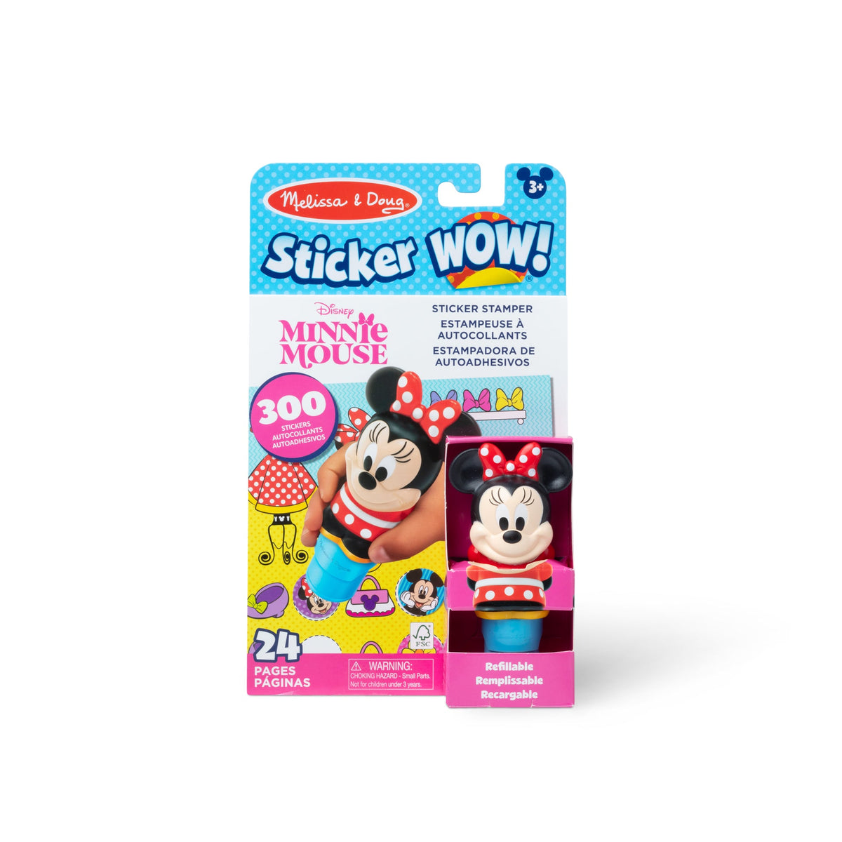 Sticker WOW! Activity Pad & Sticker Stamper - Disney's Minnie Mouse I1