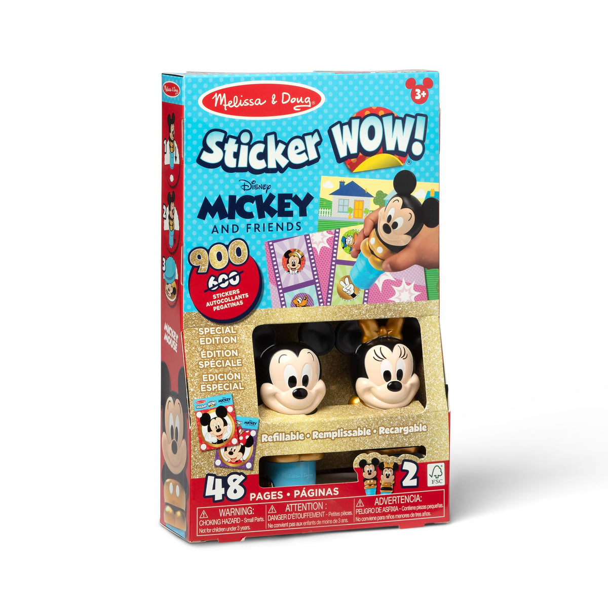 Sticker WOW! Deluxe Set Mickey & Minnie B5