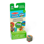 Sticker WOW!® Mini Activity Pad & Refill Stickers - Dinosaur (200+ Stickers, Stamper Not Included) X4