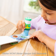 Sticker WOW!® Mini Activity Pad & Refill Stickers - Dinosaur (200+ Stickers, Stamper Not Included) X4