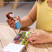 Sticker WOW!® Mini Activity Pad & Refill Stickers - Pets (200+ Stickers, Stamper Not Included) U4