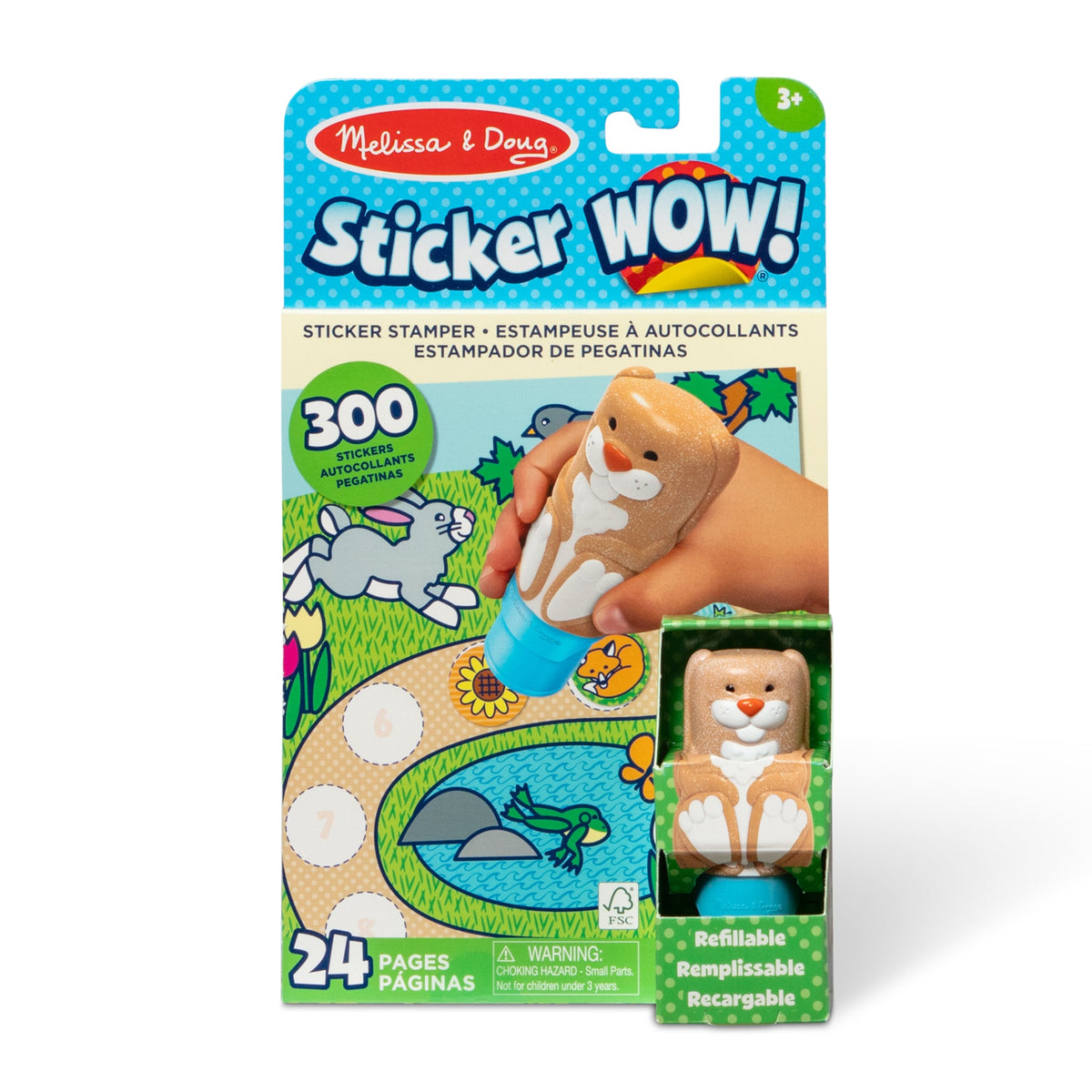 Sticker WOW!™ Activity Pad & Sticker Stamper - Bunny U0