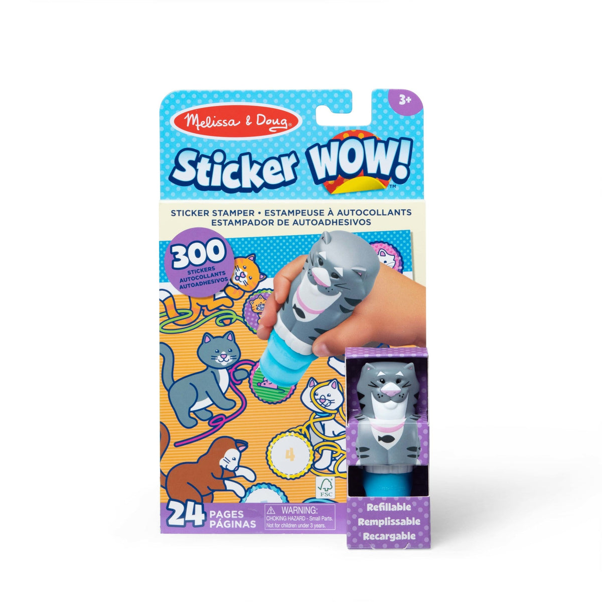 Sticker WOW!™ Activity Pad & Sticker Stamper - Cat S1