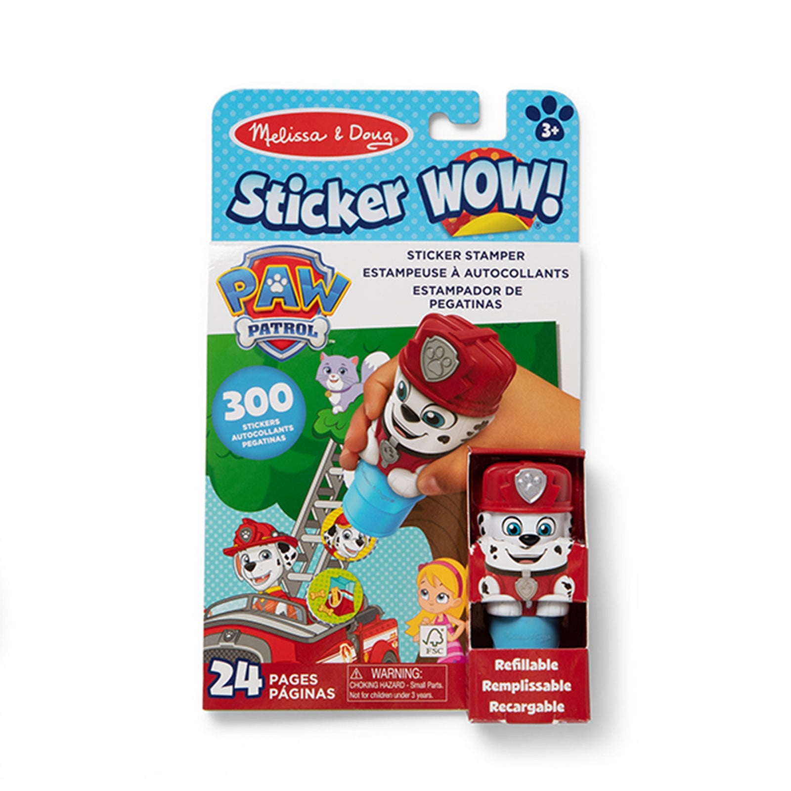Sticker WOW!™ Activity Pad & Sticker Stamper - PAW Patrol Marshall Z7