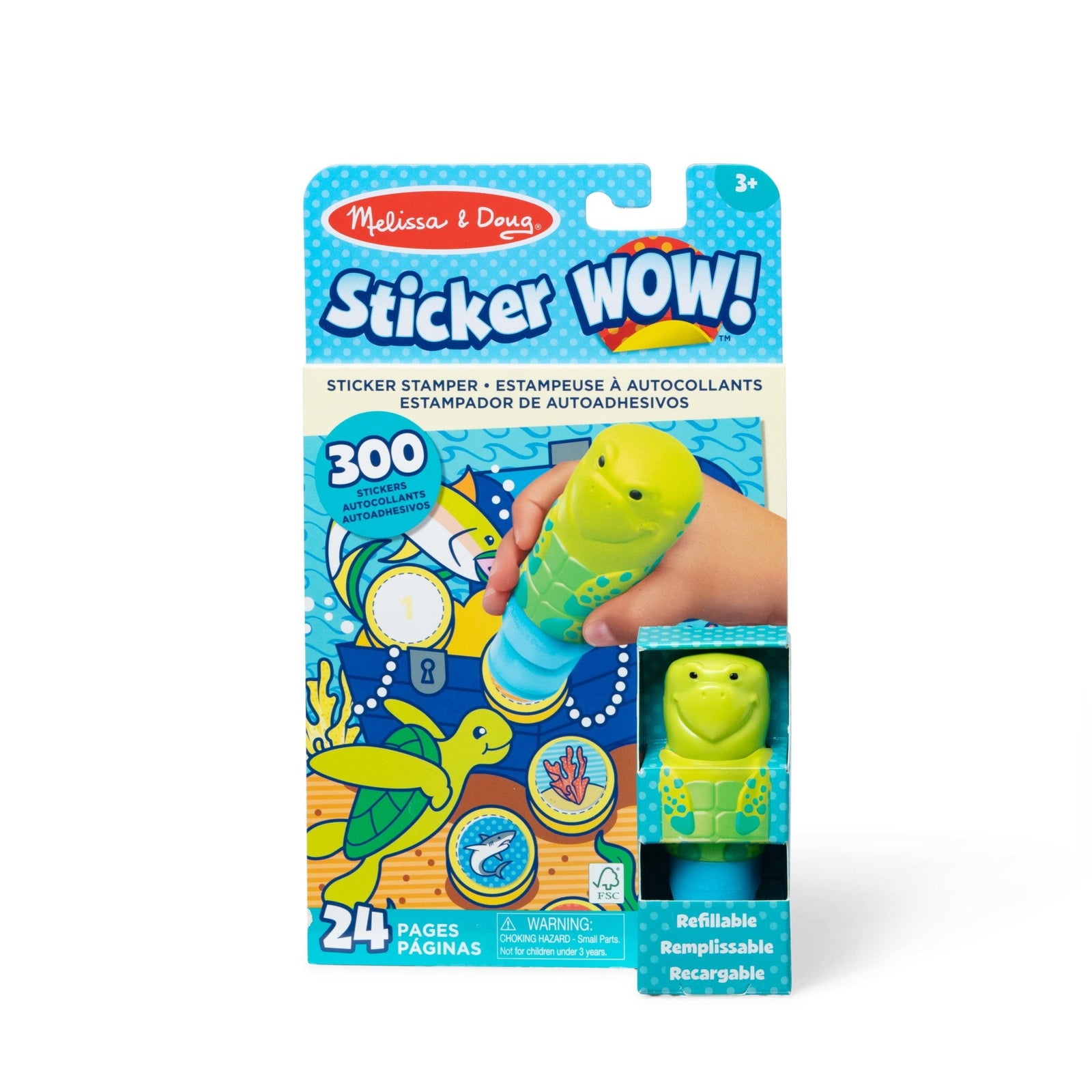Sticker WOW!™ Activity Pad & Sticker Stamper - Sea Turtle V3