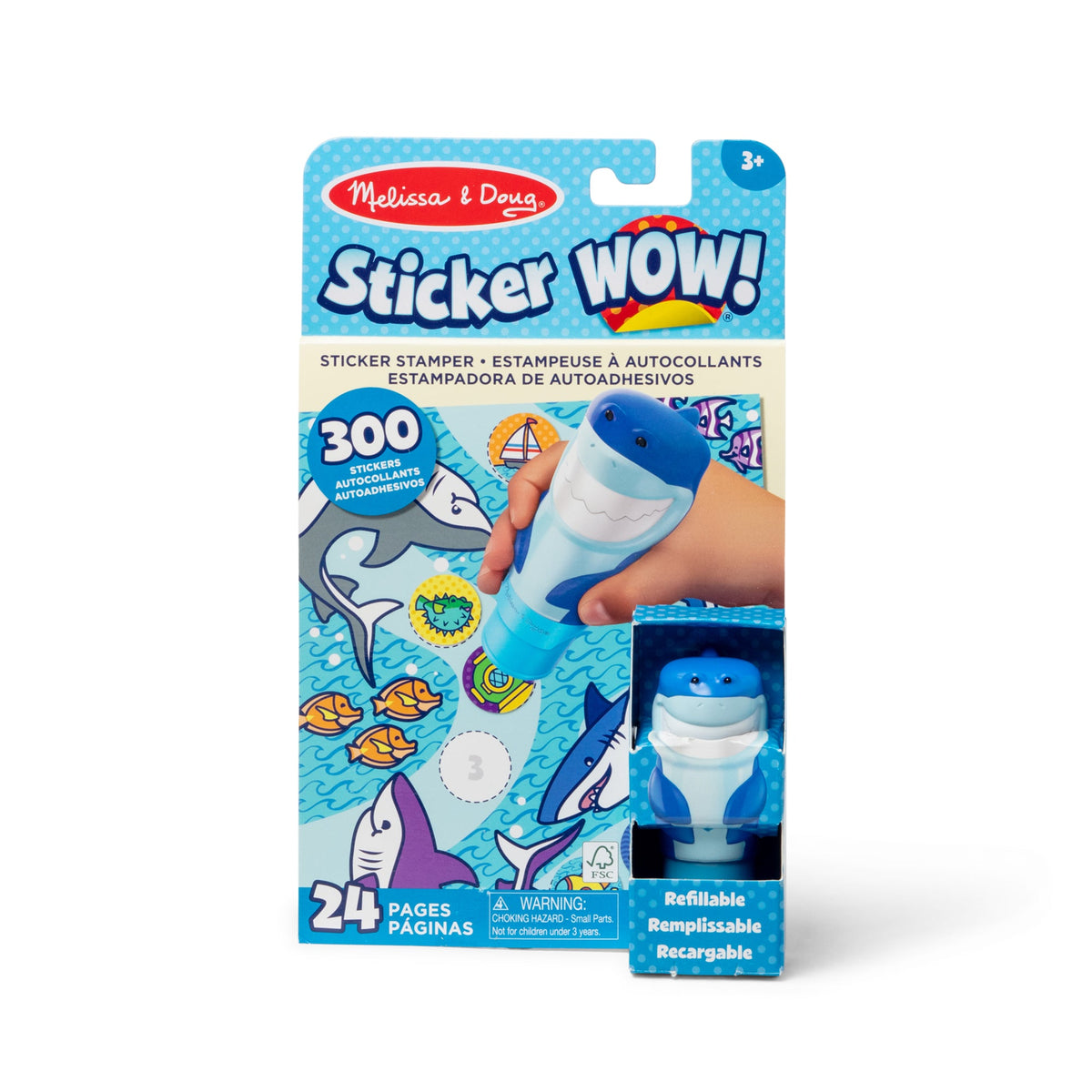 Sticker WOW!™ Activity Pad & Sticker Stamper - Shark H6
