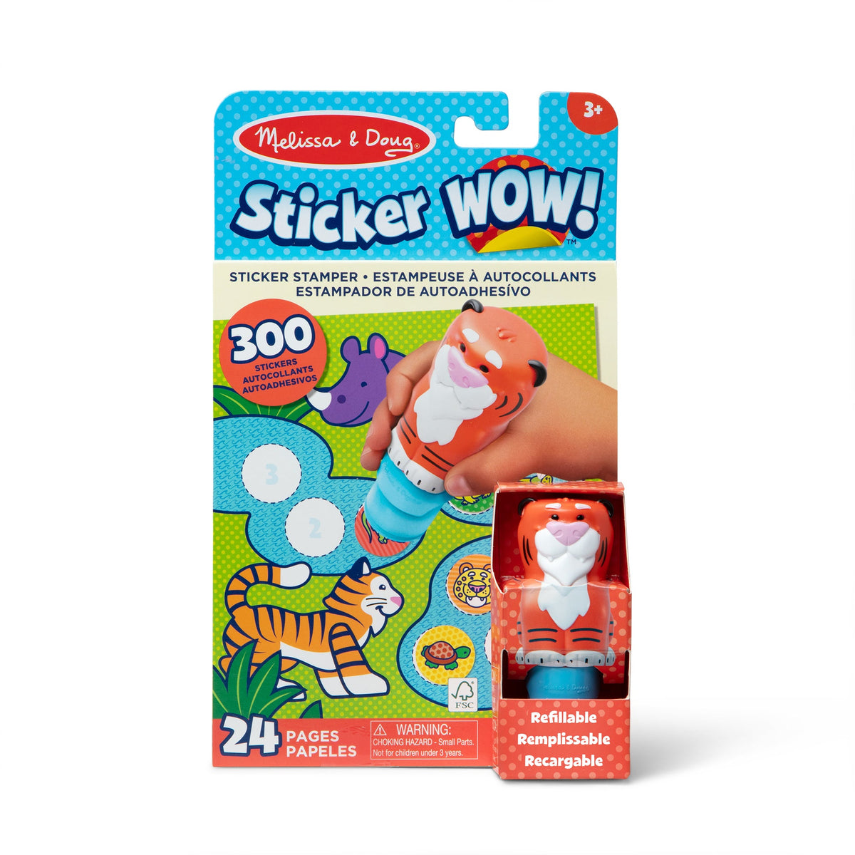 Sticker WOW!™ Activity Pad & Sticker Stamper - Tiger J3