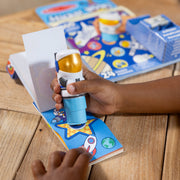 Sticker WOW!™ Astronaut Bundle: Activity Pad & Sticker Stamper + Mini Activity Pad and 200 Refill Stickers A8