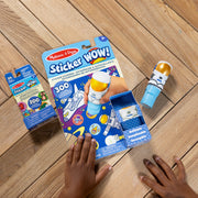 Sticker WOW!™ Astronaut Bundle: Activity Pad & Sticker Stamper + Mini Activity Pad and 200 Refill Stickers A8