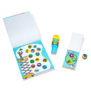 Sticker WOW!™ Bulldozer Bundle: Activity Pad & Sticker Stamper + Mini Activity Pad and 200 Refill Stickers D1