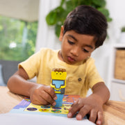 Sticker WOW!™ Bulldozer Bundle: Activity Pad & Sticker Stamper + Mini Activity Pad and 200 Refill Stickers D1