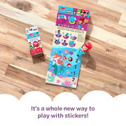 Sticker WOW!™ Disney Ariel Bundle: Activity Pad & Sticker Stamper + Mini Activity Pad and 200 Refill Stickers H8