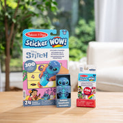 Sticker WOW!™ Disney Stitch Bundle: Activity Pad & Sticker Stamper + Mini Activity Pad and 200 Refill Stickers U8