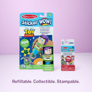 Sticker WOW!™ Disney Toy Story Buzz Lightyear Bundle: Activity Pad & Sticker Stamper + Mini Activity Pad and 200 Refill Stickers I2