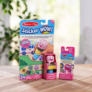 Sticker WOW!™ Ice Cream Bundle: Activity Pad & Sticker Stamper + Mini Activity Pad and 200 Refill Stickers O6