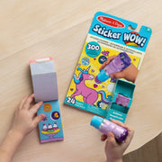 Sticker WOW!™ Purple Unicorn Bundle: Activity Pad & Sticker Stamper + Mini Activity Pad and 200 Refill Stickers Z9